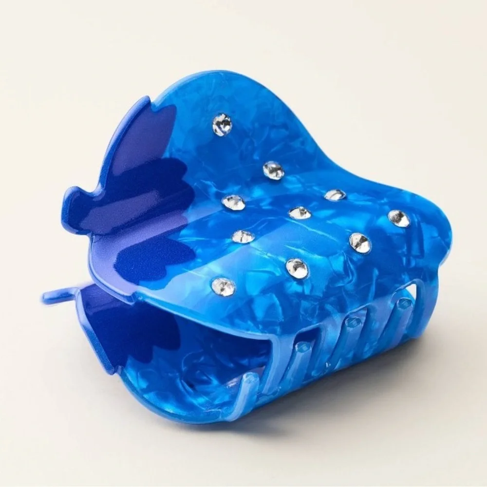 kate spade x Target Strawberry Hair Claw Clip - Blue and Green NWT